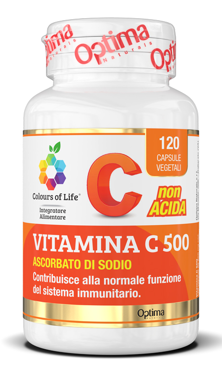 COLOURS OF LIFE VITAMINA C 500 120 CAPSULE VEGETALI 900 MG - farmasconti.eu