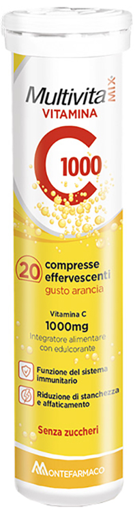 MULTIVITAMIX VIT C 1000 20 COMPRESSE EFFERVESCENTI - farmasconti.eu