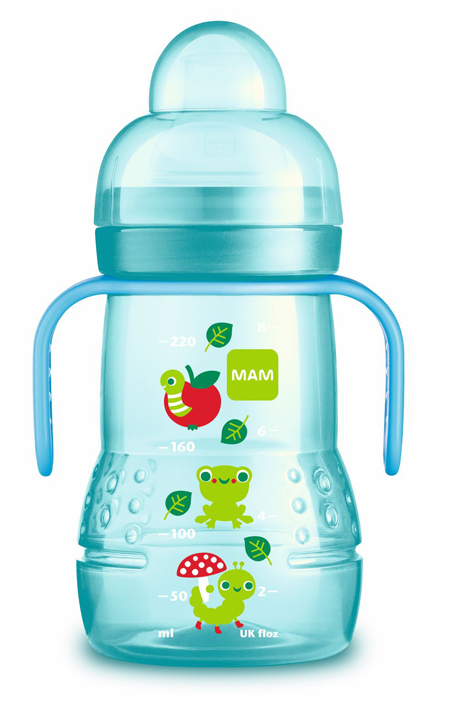MAM TRAINER 220 ML 4+ BECCUCCIO SOFT SILICONE FEMMINA - farmasconti.eu