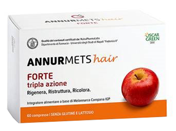 ANNURMETS HAIR FORTE TRIPLA AZIONE 60 COMPRESSE - farmasconti.eu