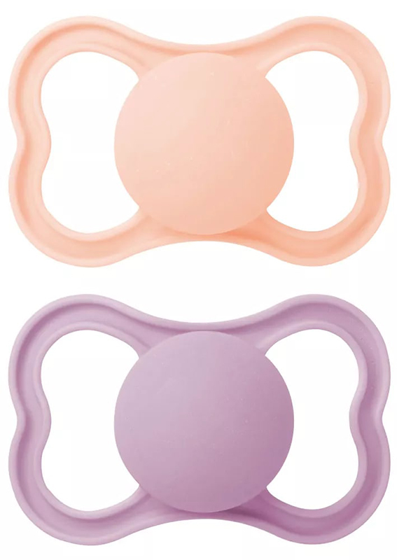 MAM AIR SUCCHIETTO 16+ MESI SILICONE FEMMINA 2 PEZZI - farmasconti.eu