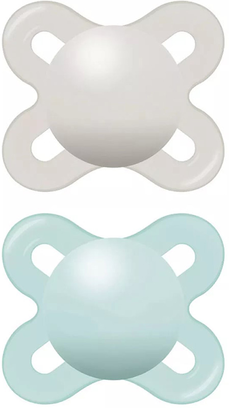 MAM SUCCHIETTO ORIGINAL START 0-2 MESI SILICONE NEUTRO 2 PEZZI - farmasconti.eu