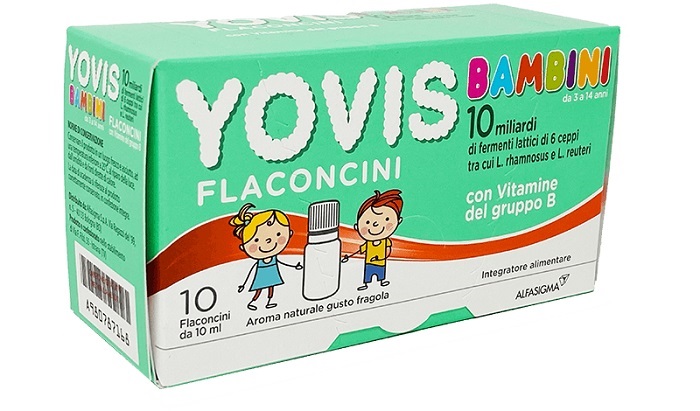 YOVIS BAMBINI FRAGOLA 10 FLACONCINI DA 10 ML - farmasconti.eu