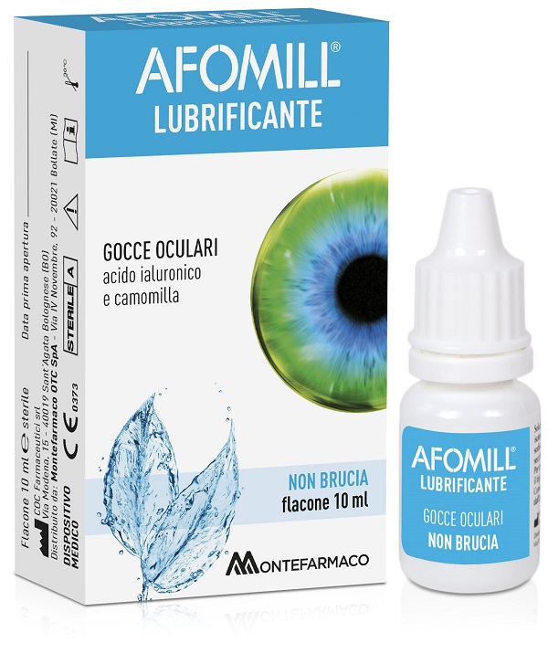 AFOMILL LUBRIFICANTE GOCCE OCULARI 10 ML - farmasconti.eu