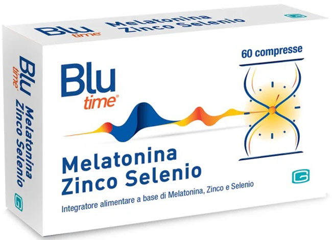 BLU TIME MELATONINA/ZINCO/SELENIO COMPRESSE - farmasconti.eu