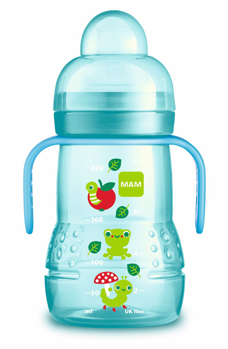 MAM TRAINER 220 ML 4+ BECCUCCIO SOFT SILICONE NEUTRO - farmasconti.eu