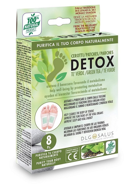 CEROTTI DETOX PIEDI TE' VERDE 8 PEZZI - farmasconti.eu