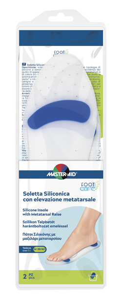 SOLETTA SILICONICA MASTER-AID FOOTCARE MEDIUM 39-40 METATARSO I5 - farmasconti.eu