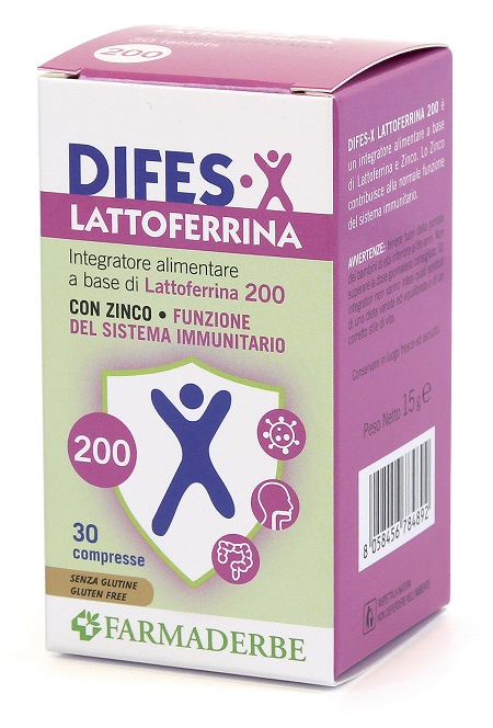 DIFES X LATTOFERRINA 200 30 COMPRESSE - farmasconti.eu