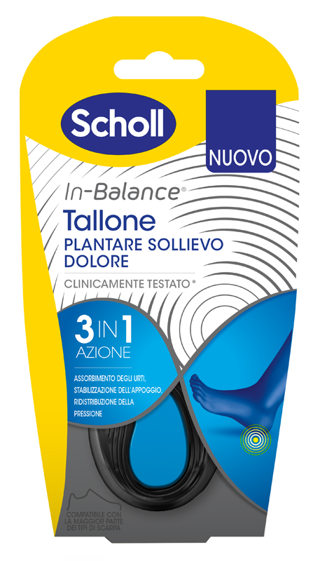 SCHOLL PLANTARE TALLONE M 2 PEZZI - farmasconti.eu