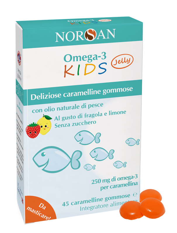 NORSAN OMEGA 3 KIDS 45 CARAMELLINE GOMMOSE - farmasconti.eu