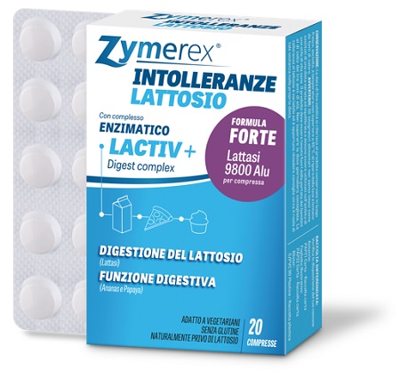 ZYMEREX INTOLLERANZE LATTOSIO 20 COMPRESSE RIVESTITE - farmasconti.eu