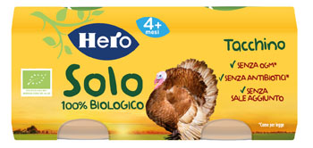 HERO SOLO OMOGENEIZZATO TACCHINO 2 X 80 G - farmasconti.eu