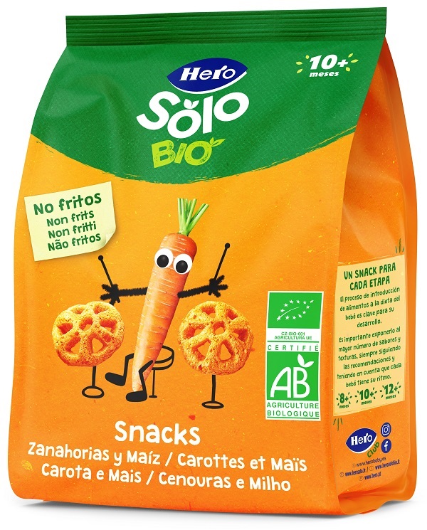 HERO BABY SOLO SNACK CAROTA MAIS 40 G - farmasconti.eu