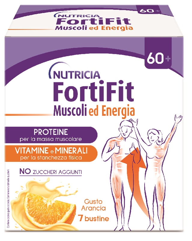 FORTIFIT MUSCOLI&ENERGIA ARANCIA 7 BUSTINE - farmasconti.eu