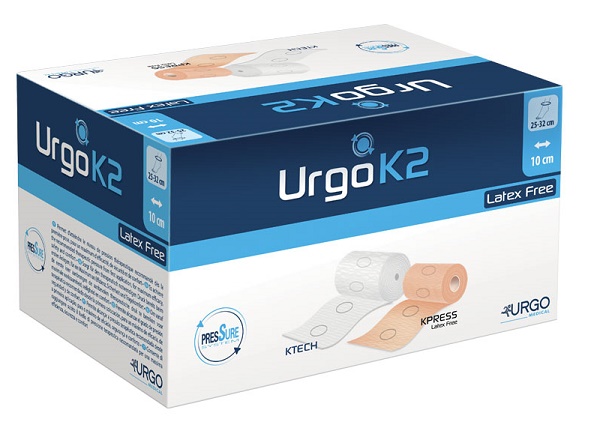 BENDAGGIO URGOK2 LATEX FREE KIT BENDAGGIO T2 CAVIGLIA 25-32 2 PEZZI 10 CM - farmasconti.eu