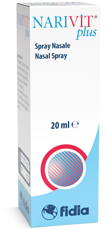 NARIVIT PLUS SPRAY NASALE 20 ML CON ACIDO IALURONICO CROSS-LINKATO D-PANTENOLO BIOTINA VITAMINA E VITAMINA E - farmasconti.eu