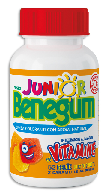 BENEGUM JUNIOR GELEE VITAMINE 52 CARAMELLE - farmasconti.eu