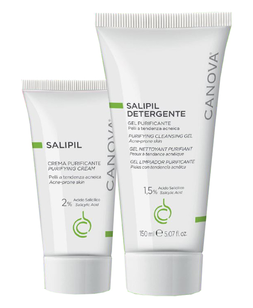 SALIPIL CREMA PURIFICANTE 50 ML + SALIPIL DETERGENTE GEL PURIFICANTE 150 ML IN OMAGGIO - farmasconti.eu
