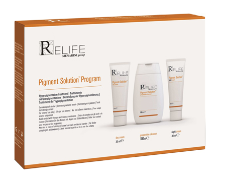 PIGMENT SOLUTION PROGRAM KIT DAY CREAM 30 ML + NIGHT CREAM 30 ML + CLEANSER 100 ML NUOVO PACKAGING MULTILINGUA - farmasconti.eu