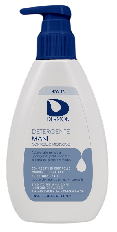 DERMON DETERGENTE MANI CONTROLLO MICROBICO 200 ML - farmasconti.eu