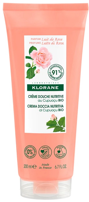 KLORANE CREMA DOCCIA LATTE DI ROSA 200 ML - farmasconti.eu
