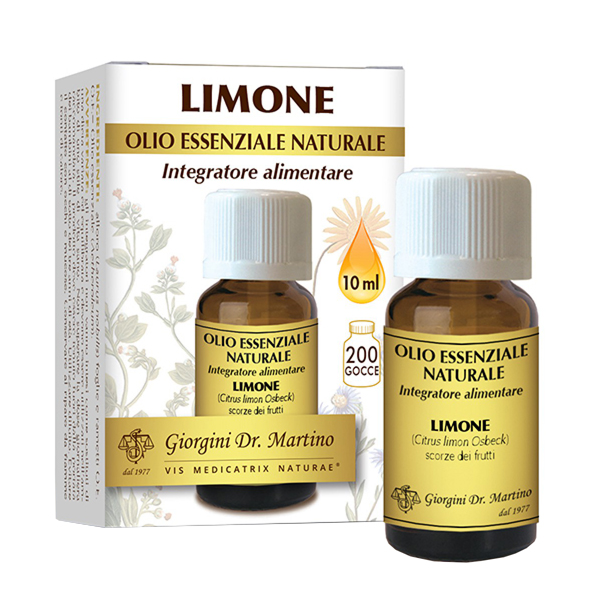 LIMONE OLIO ESSENZIALE NATURALE 10 ML - farmasconti.eu