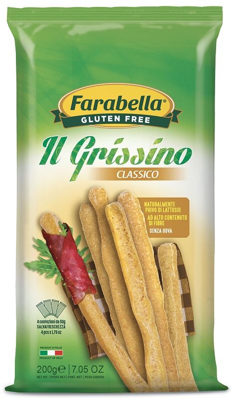 FARABELLA GRISSINO CLASSICO 200 G - farmasconti.eu