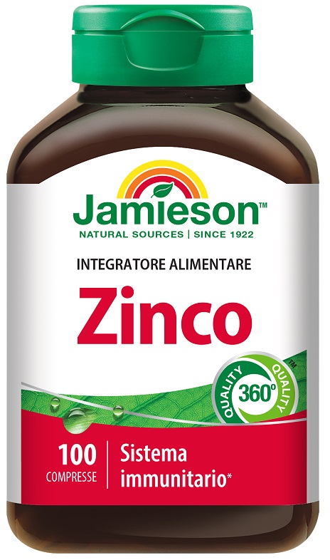 JAMIESON ZINCO 100 COMPRESSE - farmasconti.eu