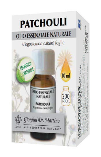 PATCHOULI OLIO ESSENZIALE NATURALE 10 ML - farmasconti.eu