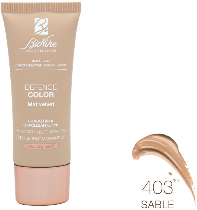 DEFENCE COLOR FONDOTINTA MAT VELVET 403 30 ML - farmasconti.eu