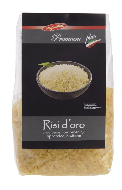 MY SNACK PREMIUM PLUS RISI D'ORO PASTA APROTEICA 500 G - farmasconti.eu