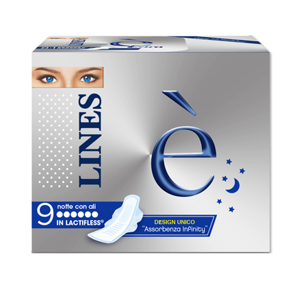 LINES E' NOTTE ASSORBENTI 9+2 PEZZI - farmasconti.eu