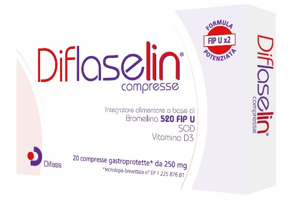 DIFLASELIN 20 COMPRESSE GASTROPROTETTE 250 MG - farmasconti.eu