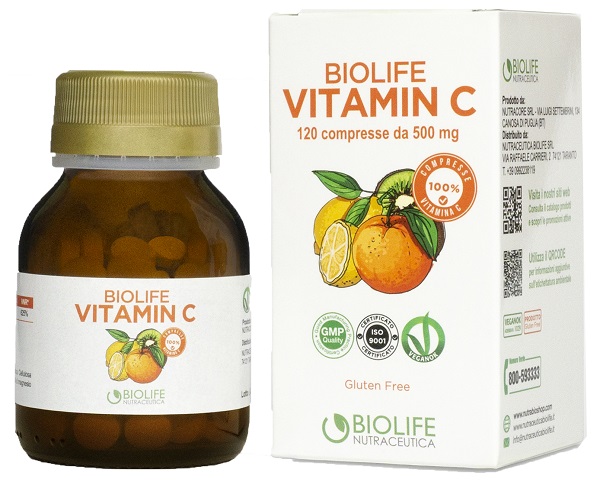 BIOLIFE VITAMIN C 120 COMPRESSE - farmasconti.eu