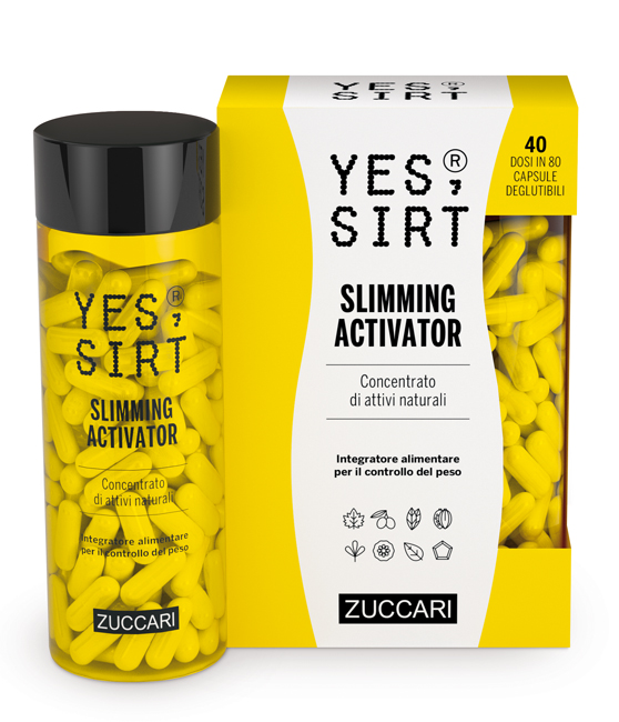 YES SIRT SLIMMING ACTIVATOR 80 CAPSULE 300MG - farmasconti.eu