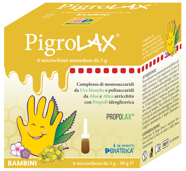 MICROCLISMA PIGROLAX BAMBINI 6 X 5 G - farmasconti.eu