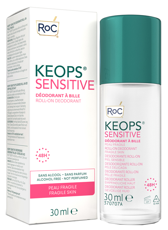 ROC KEOPS DEODORANTE ROLL-ON 48H SENSITIVE 30 ML - farmasconti.eu