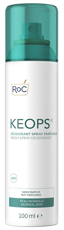 ROC KEOPS DEODORANTE SPRAY FRESCO 48H 100 ML - farmasconti.eu