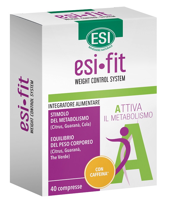 ESI FIT ATTIVA CON CAFFEINA 40 COMPRESSE - farmasconti.eu