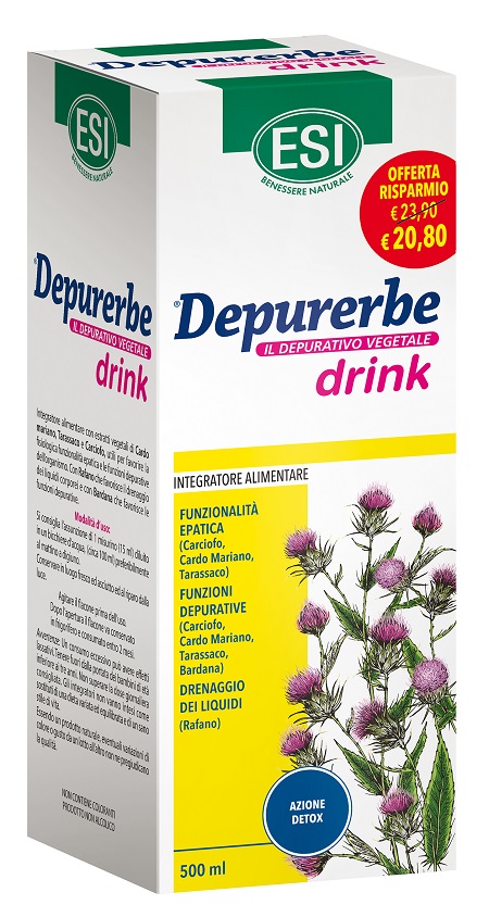 ESI DEPURERBE DRINK 500 ML - farmasconti.eu