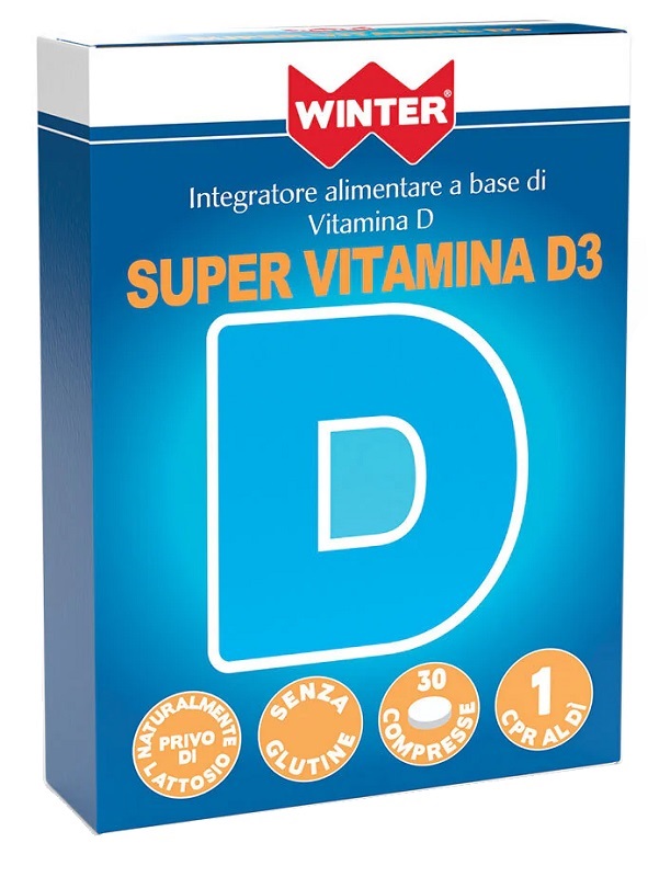 WINTER SUPER VITAMINA D3 30 COMPRESSE - farmasconti.eu