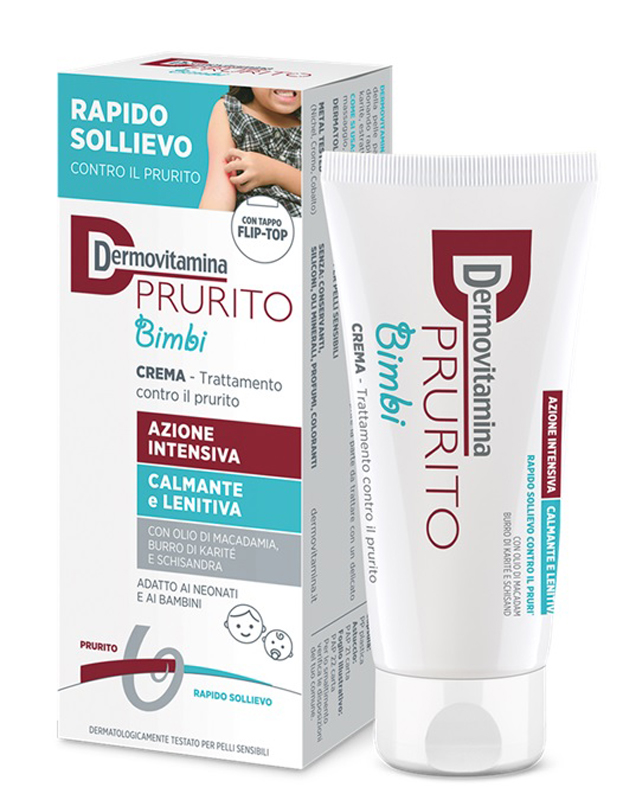 DERMOVITAMINA PRURITO BIMBI CREMA AZIONE INTENSIVA CALMANTE E LENITIVA 30 ML - farmasconti.eu