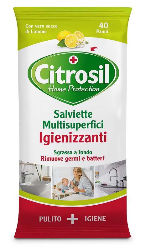 CITROSIL SALVIETTE IGIENIZZANTI LIMONE 40 PEZZI - farmasconti.eu