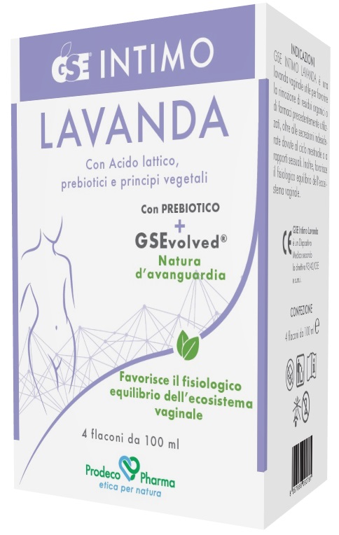 GSE INTIMO LAVANDA 4 FLACONI DA 100 ML - farmasconti.eu