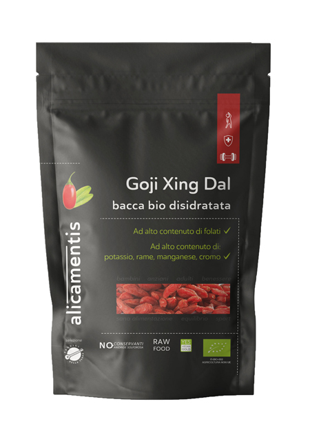 GOJI XING DAL BIO 480 G ALICAMENTIS - farmasconti.eu