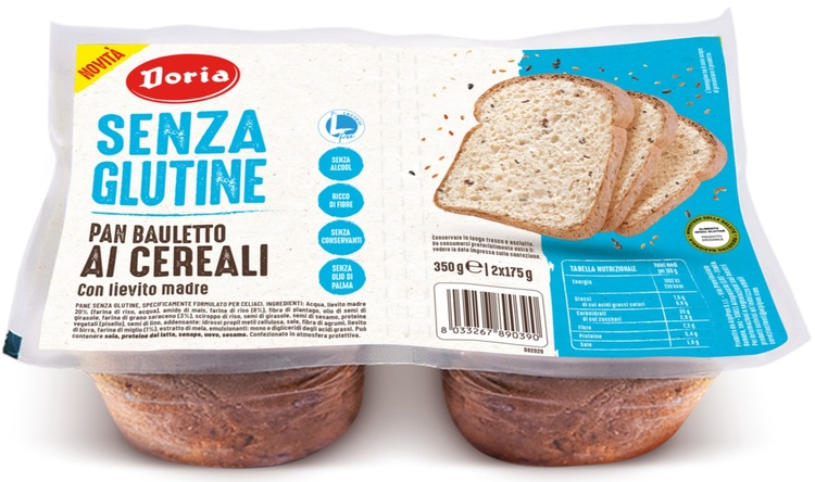 DORIA PAN BAULETTO CEREALI 2 PEZZI DA 175 G - farmasconti.eu