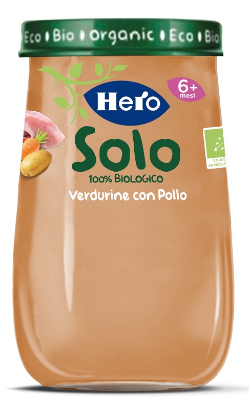 HERO BABY SOLO OMOGENEIZZATO POLLO VERDURE 190 G - farmasconti.eu