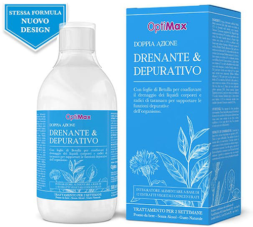OPTIMAX DRENANTE DEPURATIVO 500 ML - farmasconti.eu