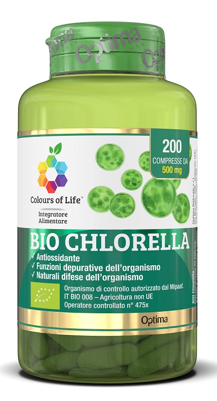 COLOURS OF LIFE BIO CHLORELLA 200 COMPRESSE COLOURS OF LIFE - farmasconti.eu